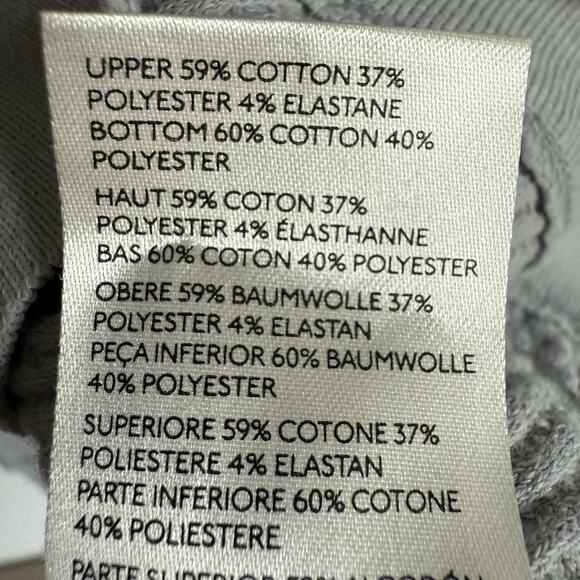 FREE PEOPLE We The Free Monterey Thermal Gray Long Sleeve Top Small Oversized - Picture 13 of 14